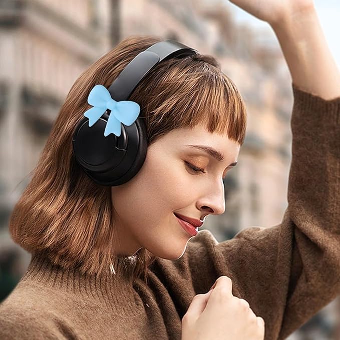 🎧 Silicone Bow Earphone Accessories