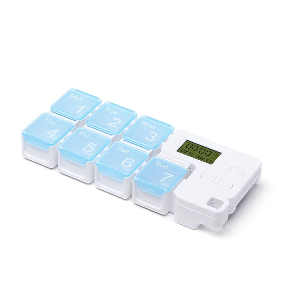 7-Day Smart Pill Organizer with Alarm