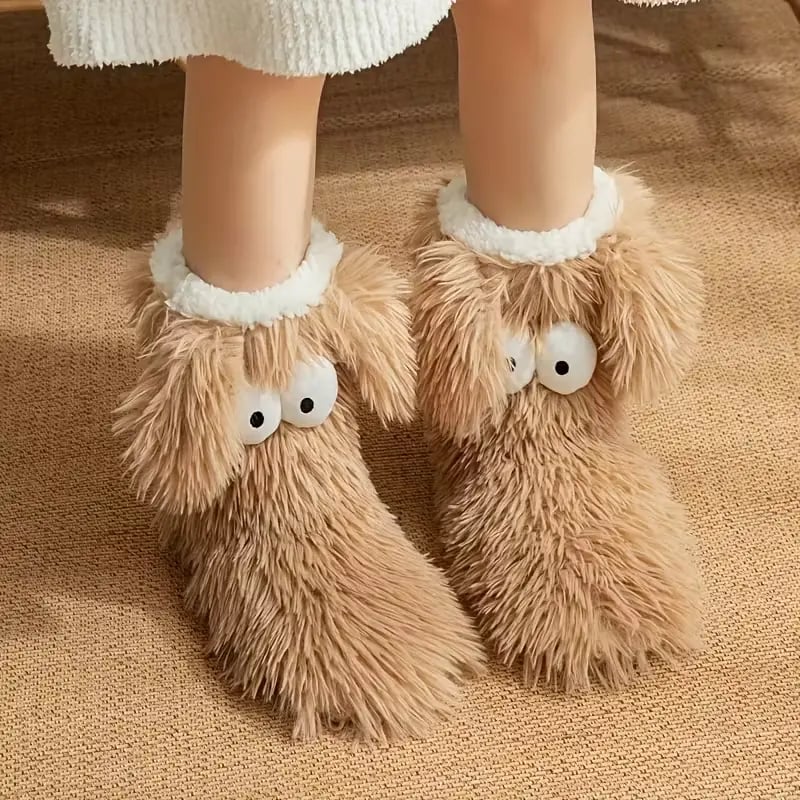 Women's Plush Slippers Socks