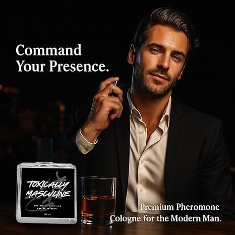 Toxically Masculine - Pheromone Infused Eau de Cologne (100 ml)