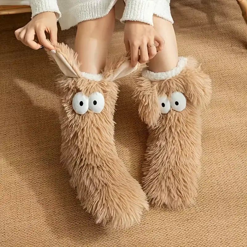 Women's Plush Slippers Socks