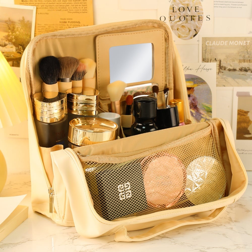 Standing Makeup Bag