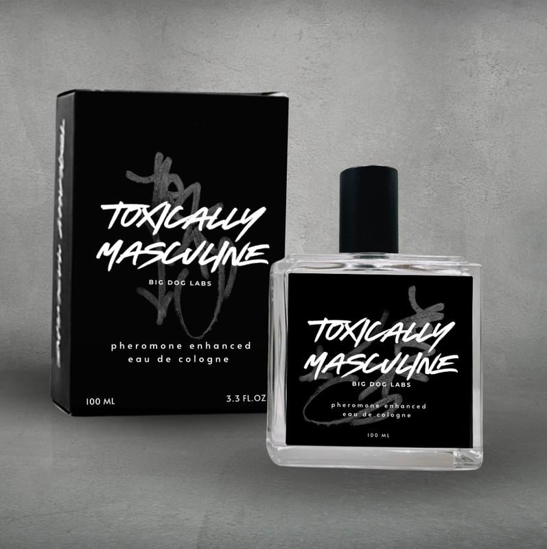 Toxically Masculine - Pheromone Infused Eau de Cologne (100 ml)