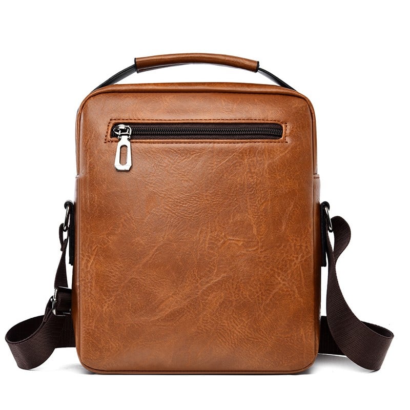 Men's PU Leather Crossbody Bag