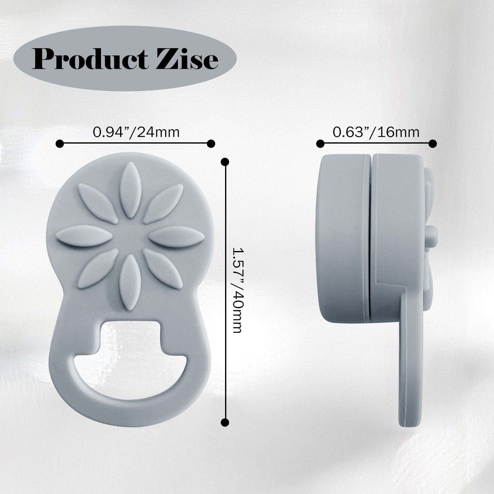 Magnetic Glasses Holder for Clothes