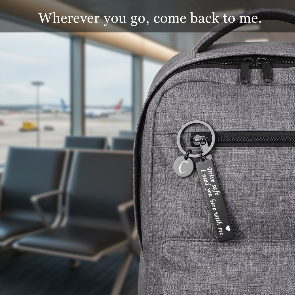 🔑 Customizable Heartwarming Keychain | Hang "Your Care" on Their Keys ❤️