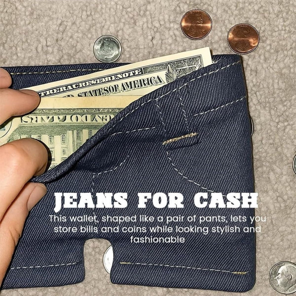 mini jeans wallet👛