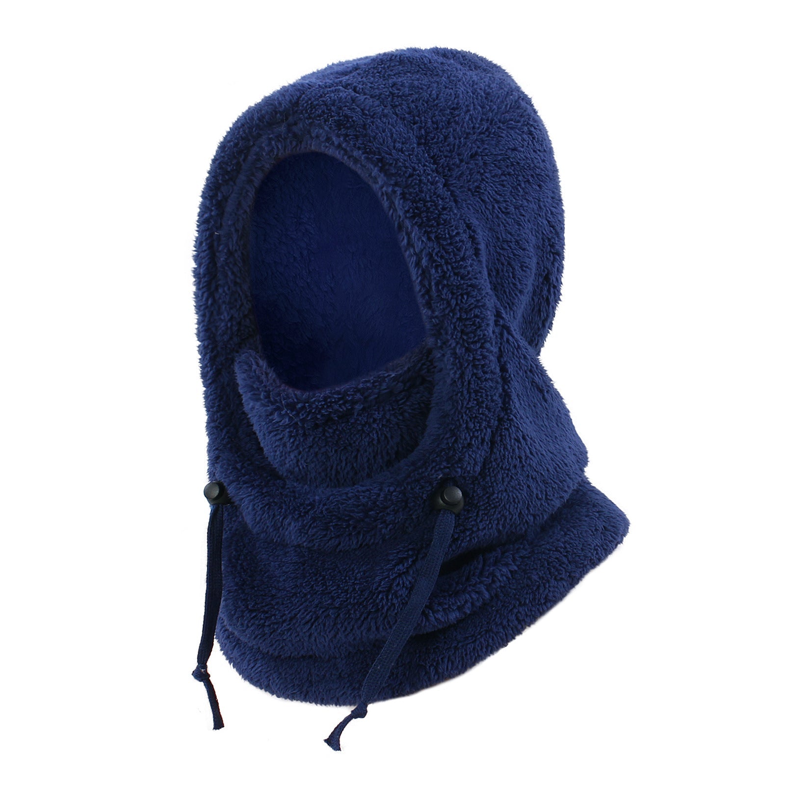 Winter Balaclava & Neck Warmer Hat - Windproof Thermal Kids Full Face Mask with Detachable Hood