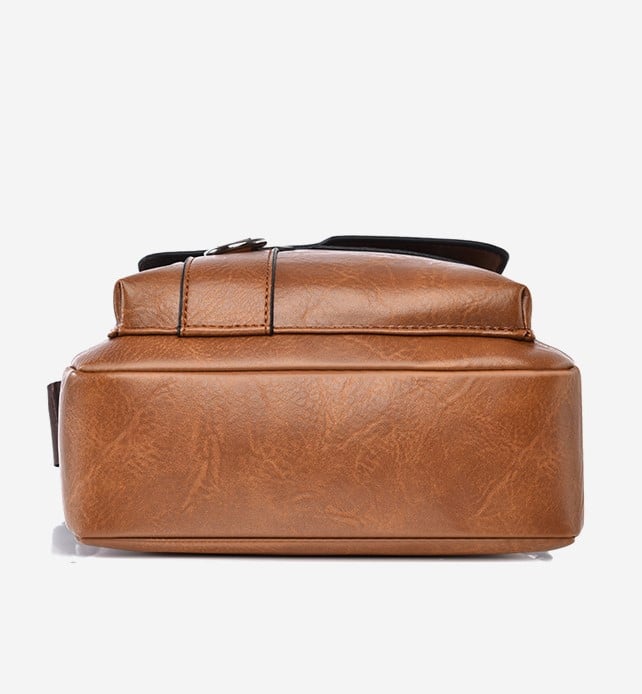 Men's PU Leather Crossbody Bag