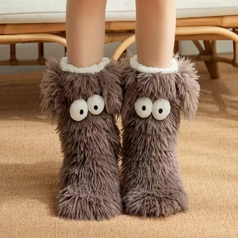 Women's Plush Slippers Socks
