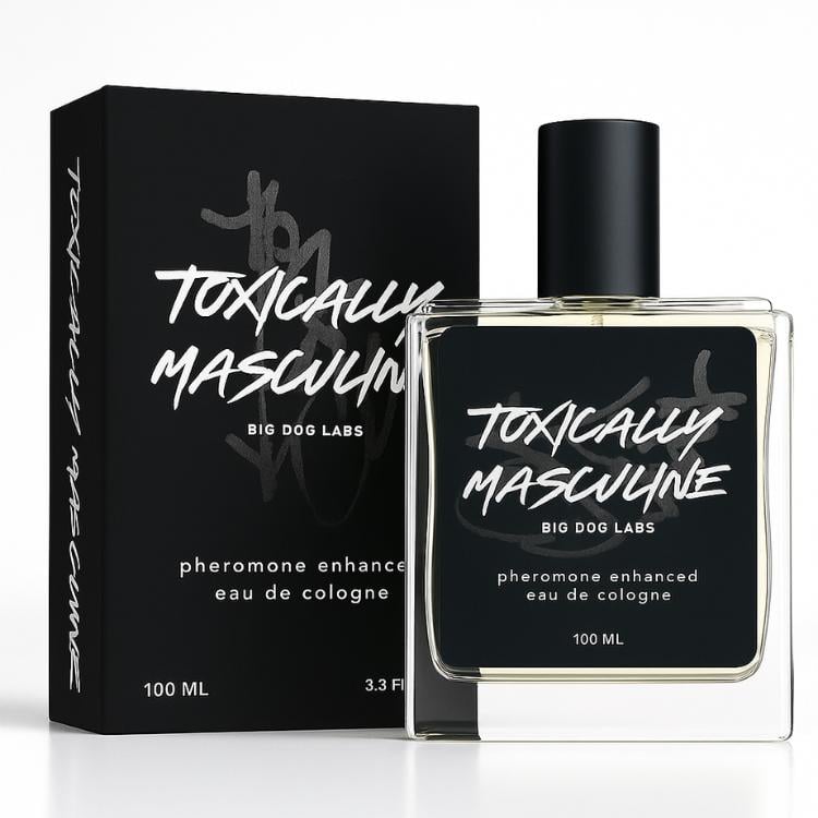 Toxically Masculine - Pheromone Infused Eau de Cologne (100 ml)