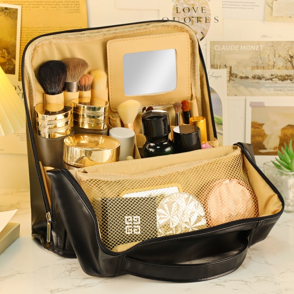 Standing Makeup Bag
