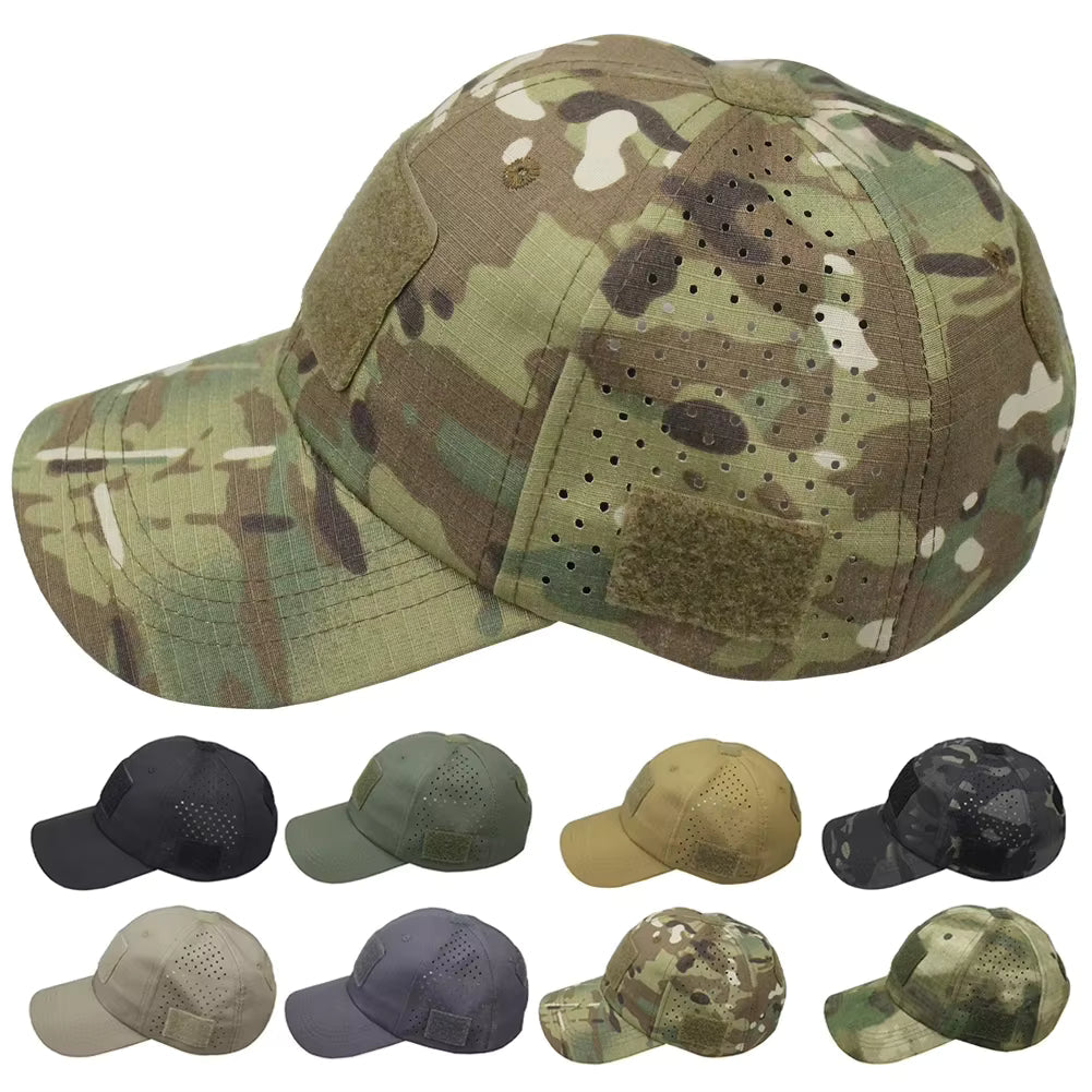 Sun Protection Breathable Outdoor Men's Camouflage Baseball Cap