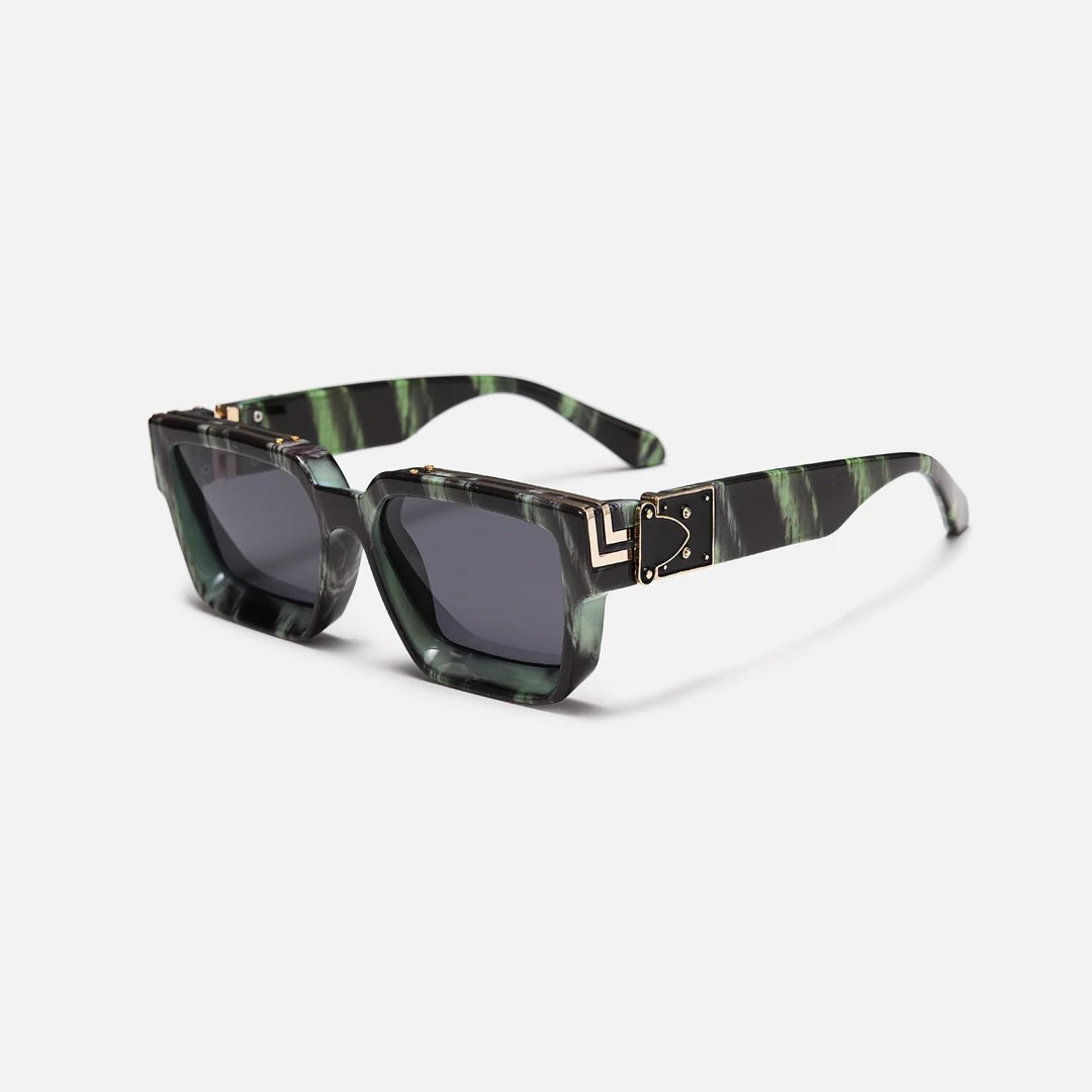 Carbon Fiber Square Sunglasses