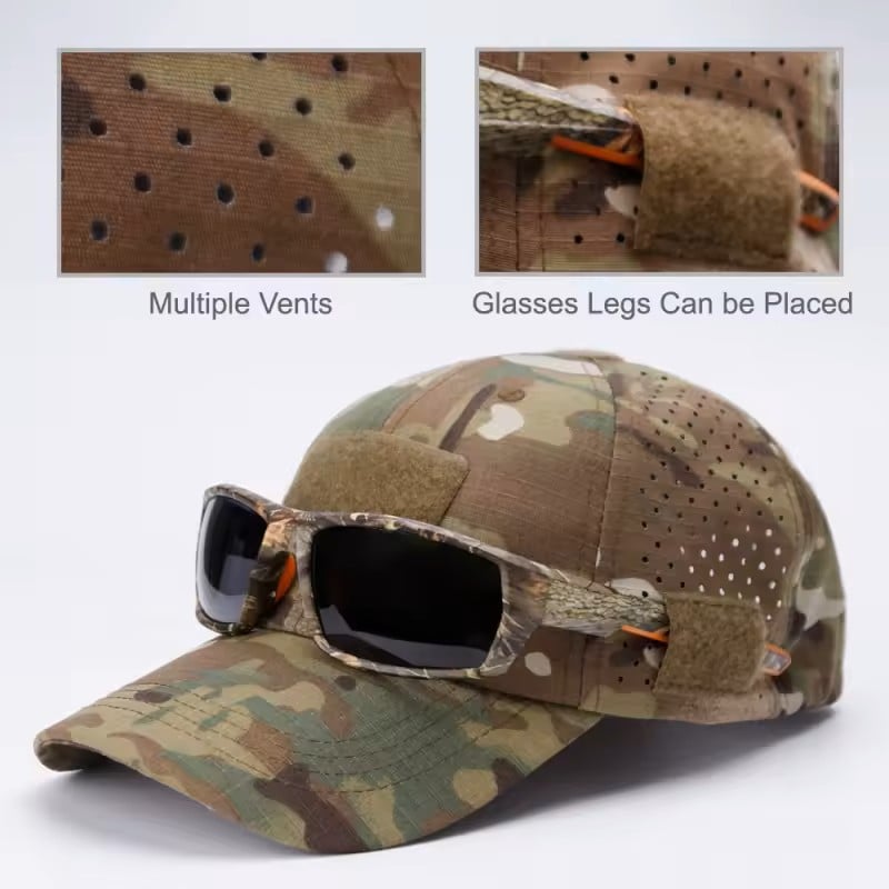 Sun Protection Breathable Outdoor Men's Camouflage Baseball Cap